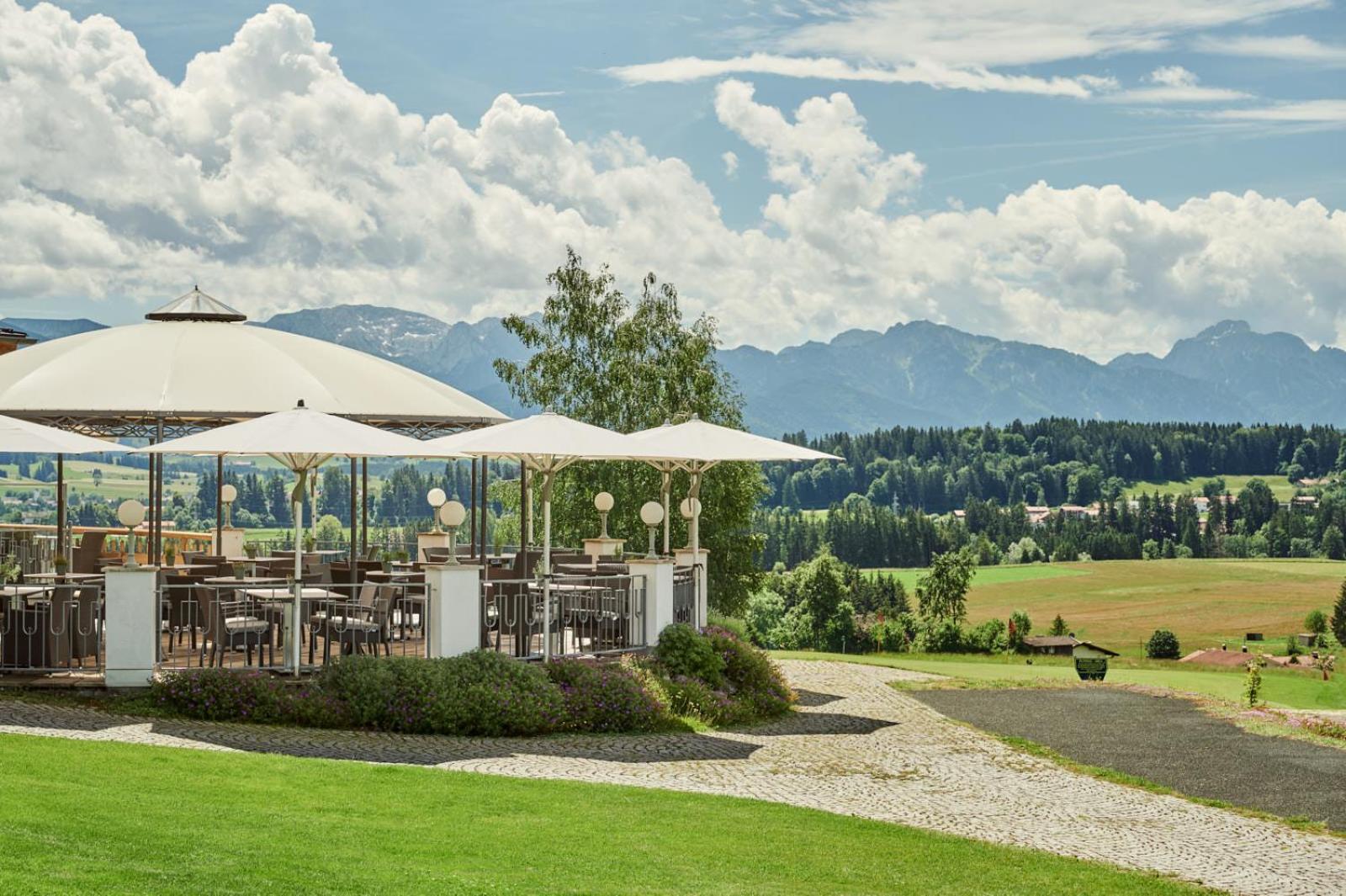 Hotel Auf Der Gsteig Gmbh Lechbruck Exterior foto